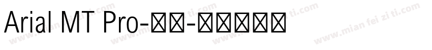 Arial MT Pro-常规字体转换